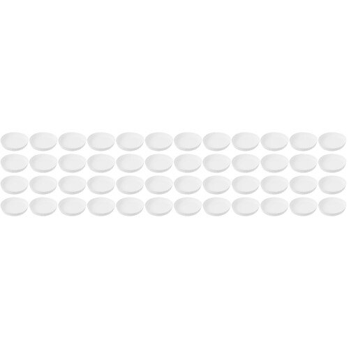 200Pcs Paper Cup Lids White Covers 2