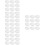 200Pcs Paper Cup Lids White Covers 6
