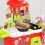 3Sets Mini Wok Models Toy Kitchenware Wooden Iron Assorted Color 5