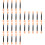 300Pcs Double-Ended Black Sponge Eyeshadow Stick Makeup Cosmetic Tool 7