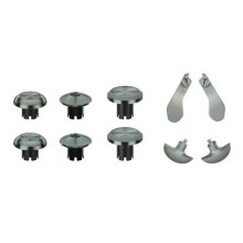 Metal Joystick Kit for PS5 Game Console Joystick Back Paddles Triggers Buttons for PS5 Dualsense Controller F