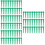 300Pcs Practical Wedges Plastic Teeth Filling 7