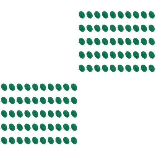 100Pcs Green DIY Rivets Two-Legged Nails Craft Studs for Paper Crafts 2