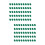 100Pcs Green DIY Rivets Two-Legged Nails Craft Studs for Paper Crafts 7