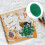 100Pcs Green DIY Rivets Two-Legged Nails Craft Studs for Paper Crafts 10