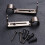 Aloha2PCS19.05mm Support de tringle à rideaux réglable (Café) 2