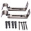 Aloha2PCS19.05mm Support de tringle à rideaux réglable (Café) 4