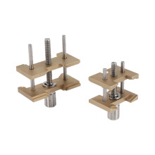 Supporto per Movimento 'Orologio In Ottone da 2 Pezzi Base Fissa Multifunzione per Orologiaio Morsetto per Orologi Strumenti di Riparazione per