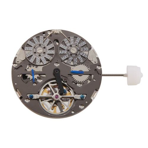 Multi-Functional Perpetual Calendar Automatic Mechanical Movement 5Hands Bare Torsion Pendulum Movement LB20 1