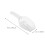 12Pcs Clear Pc Food Scoops Comfortable Grip for Kitchen and Bar Use 7
