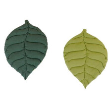 Pet Floor Mat Pure Cotton Thickened Cat Pet Mat Leaf Shaped Dog House Cat Cage Mat Gift for Cat Lovers Leaf Mat