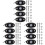 12Pcs Blue Under Car Lights for Trucks with Gradient Strobe Effect 2