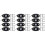 12Pcs Blue Under Car Lights for Trucks with Gradient Strobe Effect 4