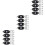 12Pcs Blue Under Car Lights for Trucks with Gradient Strobe Effect 5