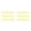 30Pcs Yellow ABS Drywall Corner Tools with Plastic Handle for Home Use 9