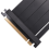 PCIe 4.0 16x Riser Cable, 90 10cm GPU Extension Cable, Black – Compatible with PCIe 4.0 7