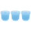 6Pcs Multi-Use Artist Brush Basins Blue Plastic Painting Containers 4