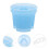 6Pcs Multi-Use Artist Brush Basins Blue Plastic Painting Containers 10