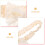 Fascia per capelli con fiocco in pizzo per neonate 3