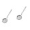 2Pcs Practical Stainless Steel Strainer Spoon Silver Oil Filter Ladle 4
