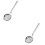 2Pcs Practical Stainless Steel Strainer Spoon Silver Oil Filter Ladle 6