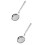 2Pcs Practical Stainless Steel Strainer Spoon Silver Oil Filter Ladle 7