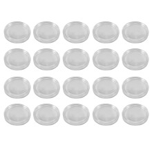 20 Pcs Petit Rond Transparent En Plastique Boite de Coin 33mm