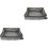 2Pièces Bac À Litière Portable Pliable Pour Chats 3