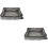 2Pièces Bac À Litière Portable Pliable Pour Chats 6
