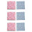 300Pcs 10X10cm Square Floral Cotton Fabric Patchwork Cloth for DIY  Sewing 1