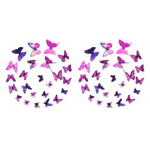 New Art Design Decal Wall Stickers 3D Butterfly Wall Stickers Home Decor Room Decoration 24Pcs ()