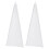4Pcs White Speaker Holder Covers Durable Polyester Stage Tool 3