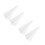 4Pcs White Speaker Holder Covers Durable Polyester Stage Tool 6