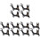 12 Pcs Disc Brake Bracket Ordinary Wheel Metal 2