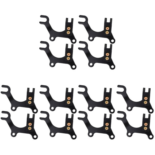12 Pcs Disc Brake Bracket Ordinary Wheel Metal 1