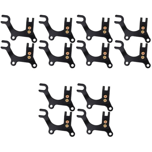 12 Pcs Disc Brake Bracket Ordinary Wheel Metal 2