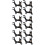 12 Pcs Disc Brake Bracket Ordinary Wheel Metal 8