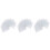 30Pcs Clear Plastic Card Sleeves Parking Permit Holders White 3
