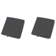 2X Car False Dummy Button Dustproof Cover Decorative Buttons for 5 MK5 6 Caddy Middle
