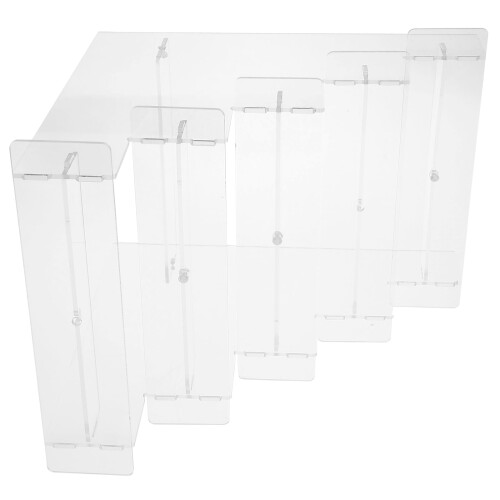 Ακρυλικό Stand Organizer για Εκδηλώσεις Προμηθευτών - Διαφανές Stand Συλλεκτών - Βιτρίνα 1 2