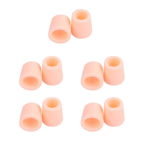10x Stecche sovrapposte - Separatore per dita dei piedi - Correttore per alluce valgo e calli 1
