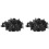 60Pcs 9Mm X 8Mm Hole Plastic Car  Fir Tree Clips Rivets Retainer 1