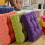 Square floor pillow cushion cotton 40x40cm 6
