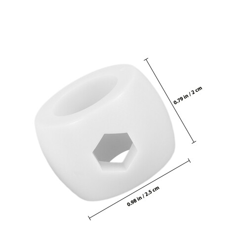 8Pcs Plastic Foosball Rod Positioner Replacement Parts White Set 1