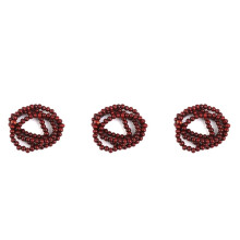 3X Wooden Prayer Chain 108 Pcs Buddha Buddhist Mala Bracelet -Like Red