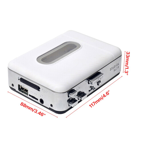 Φορητός μετατροπέας κασέτας σε MP3 με σύνδεση USB Μετατροπή παλιών κασετών σε 2