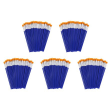 500 Stücke Flache Pinsel, Kleine Pinsel Bulk für Detail Malerei,Nylon Haar Bürsten Acryl Öl Aquarell Fine Art Malerei für