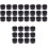 36 Pcs Sweatband Dry Scrub Pu Dry Hands Racket Bag 3