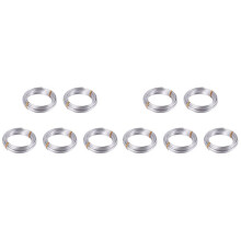 10pcs 3mm Aluminium Wire 10M Silver Wire for Jewellery Making Clay Modelling Bonsai and Model