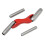 Professional Grout Applicator Set With 4 Adjustable Sizes Comfortable Grip Stainless Design For Gaps Maintenance 4